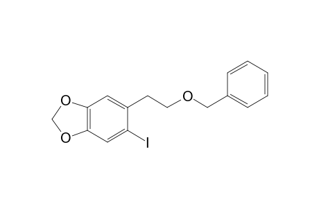 2-(2-Iodo-4,5-(methylenedioxy)phenyl)ethyl Benzyl Ether