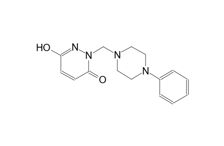 6-hydroxy-2-[(4-phenyl-1-piperazinyl)methyl]-3(2H)-pyridazinone