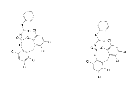 N-PHENYL-N'-[1,2,4,8,10,11-HEXACHLORO-6-OXIDO-12H-DIBENZO-[D,G]-1,3,2-DIOXAPHOSPHOCIN-6-YL]-UREA