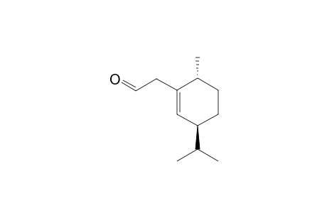 2-(3S,6R)-3-Isopropyl-6-methylcyclohex-1-enyl)acetaldehyde