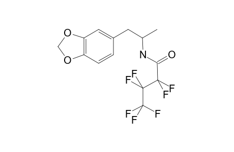 3,4-Methylenedioxyamphetamine HFBA Derivative