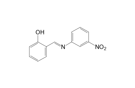 o-[N-(m-nitrophenyl)formimidoyl]phenol