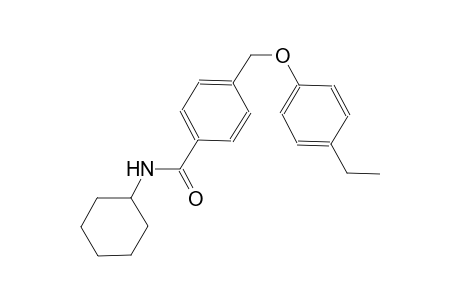 N-cyclohexyl-4-[(4-ethylphenoxy)methyl]benzamide