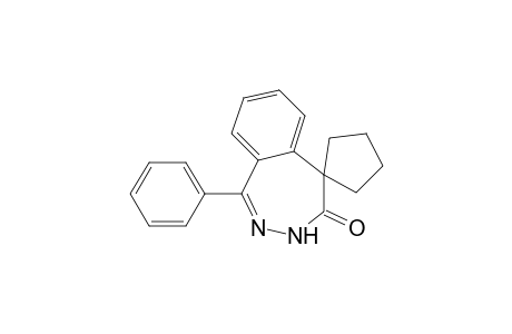 1-Phenyl-4-spiro[3H-2,3-benzodiazepine-5,1'-cyclopentane]one