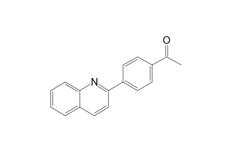 1-(4-quinolin-2-ylphenyl)ethanone