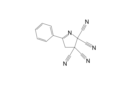 3,4-Dihydro-5-phenyl-2H-pyrrolo-2,2,3,3-tetracarbonitrile