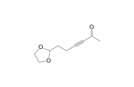 7,7-Ethylenedioxyhept-3-yn-2-one