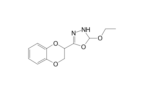 5-(2,3-Dihydro-1,4-benzodioxin-2-yl)-2-ethoxy-2,3-dihydro-1,3,4-oxadiazole