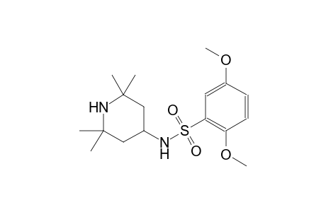 Benzenesulfonamide, 2,5-dimethoxy-N-(2,2,6,6-tetramethylpiperidin-4-yl)-