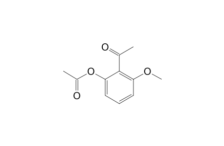 2-Acetyl-3-methoxyphenyl Acetate