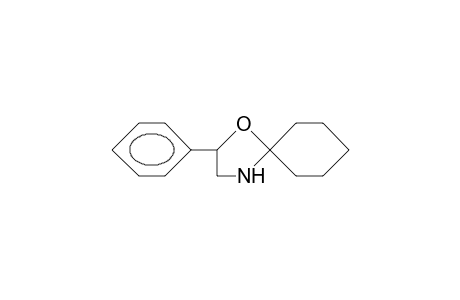 Spiro[cyclohexane-1,2'-(5'-phenyloxazolidine)]