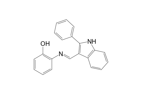 N-[(2-Phenyl-1H-indole-3-yl)methylene](o-hydroxy)benezeamine