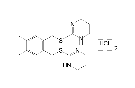 2,2'-[(4,5-dimethyl-o-phenylene)bis(methylenethio)-[bis[1,4,5,6-tetrahydropyrimidine], dihydrochloride