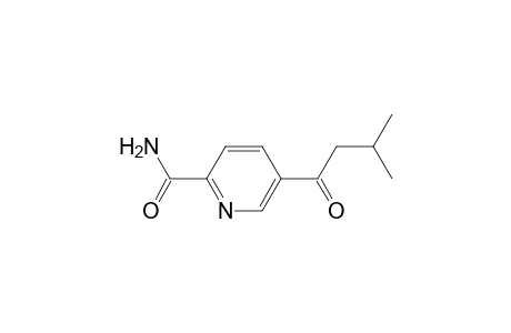 5-(3-Methyl-1-oxobutyl)pyridine-2-carboxamide