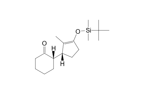 (S)-2-[(R)-3-(tert-Butyl-dimethyl-silanyloxy)-2-methyl-cyclopent-2-enyl]-cyclohexanone