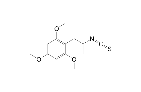 2,4,6-Trimethoxyamphetamine isothiocyanat