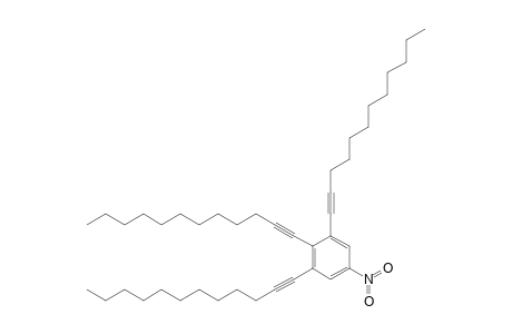 1,2,3-Tri(dodec-1-ynyl)-5-nitrobenzene