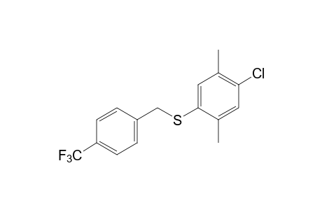 4-chloro-2,5-xylyl p-(trifluoromethyl)benzyl sulfide