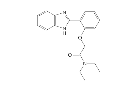 2-[o-(2-BENZIMIDAZOLYL)PHENOXY]-N,N-DIETHYLACETAMIDE