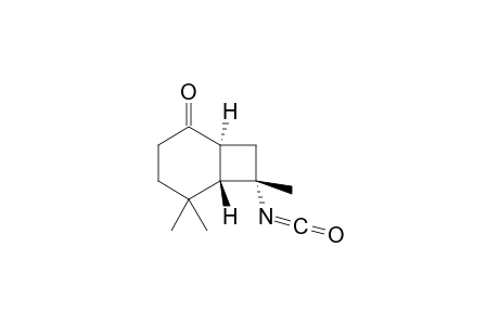 (1.alpha.,6.beta.,7.alpha.)-7-Isocyanato-5,5,7-trimethylbicyclo[4.2.0]octan-2-one