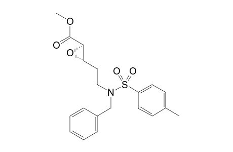 methyl (2R,3S)-3-[2-[benzyl(p-tolylsulfonyl)amino]ethyl]oxirane-2-carboxylate