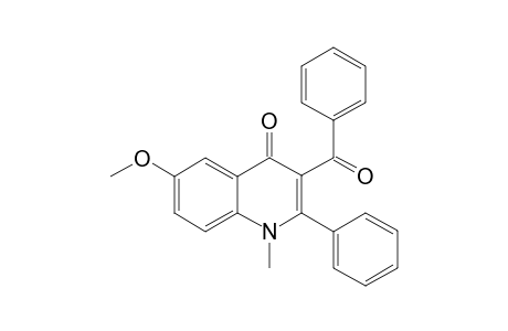 3-benzoyl-6-methoxy-1-methyl-2-phenyl-quinolin-4-one