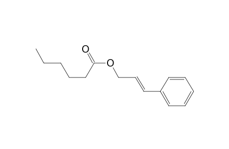 (2E)-3-Phenyl-2-propenyl hexanoate