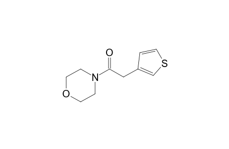 1-(4-morpholinyl)-2-(3-thiophenyl)ethanone