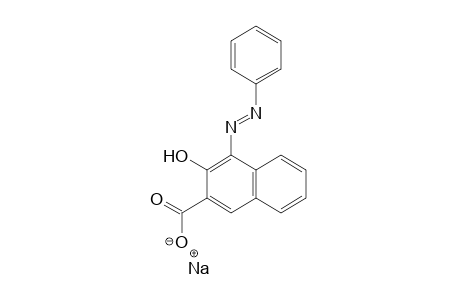 2-Naphthalenecarboxylic acid, 3-hydroxy-4-(phenylazo)-,monosodium salt