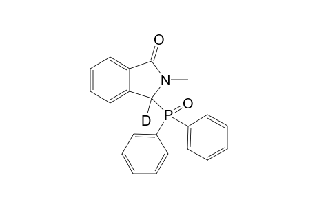 N-Methyl-7-oxo-2-(diphenylphosphinyl)-2-deuterio-2,7-dihydrobenzo[3,4-a]pyrrole - P-oxide