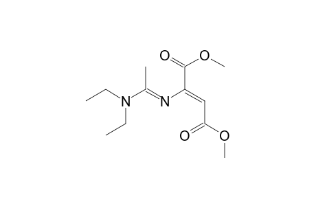 1-Diethylamino-1-methyl-3,4-dimethoxycarbonyl-2-aza-1,3-butadiene