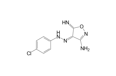 5-Imino-4-(4-chlorophenylhydrazono)-4,5-dihydroisoxazol-3-ylamine