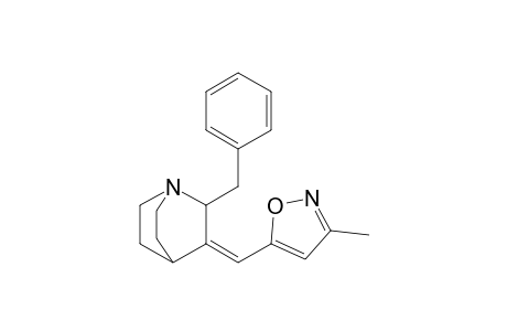 (Z)-(RS)-3-(3-Methylisoxazol-5-ylmethylene)-2-benzyl-1-azabicyclo[2.2.2]octane