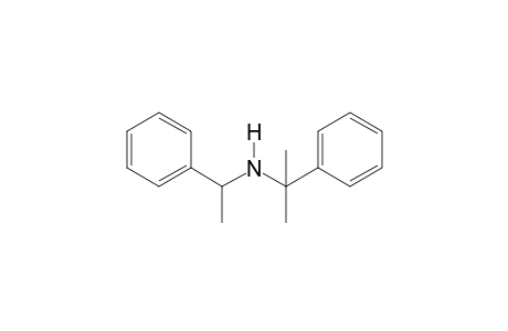 2-phenyl-N-(1-phenylethyl)propan-2-amine