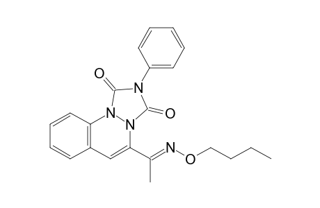 5-[1-(Butoxyimino)ethyl]-2-phenyl-1H-[1,2,4]triazolo[1,2-a]cinnoline-1,3(2H)-dione