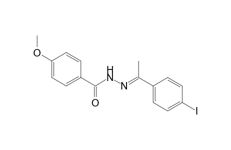 N'-[(E)-1-(4-Iodophenyl)ethylidene]-4-methoxybenzohydrazide