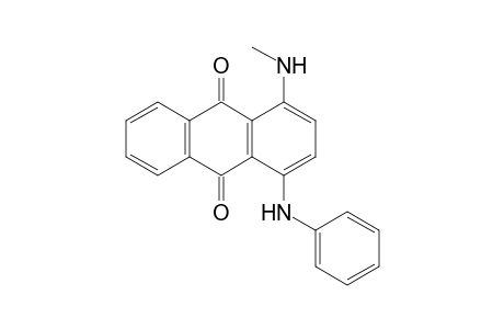1-Methylamino 4-phenylamino anthraquinone