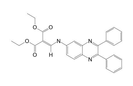 2-[[[2,3-di(phenyl)quinoxalin-6-yl]amino]methylene]malonic acid diethyl ester
