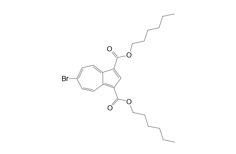 Dihexyl 6-(bromoazulene)-1,3-dicarboxylate
