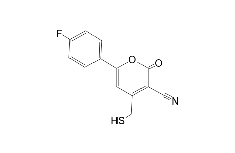 3-Cyano-4-thiomethyl-6-(4'-fluorophenyl)-2H-pyran-2-one
