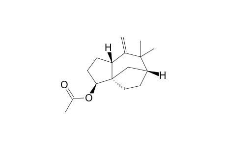 12-Norziza-6(13)-en-2.beta.-yl Acetate