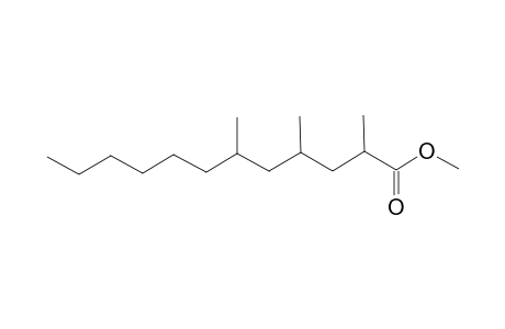 Methyl 2,4,6-trimethyldodecanoate