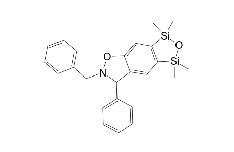 2-Benzyl-3-phenyl-5,6-oxadisilole fused benzo[d]isoxazolidine