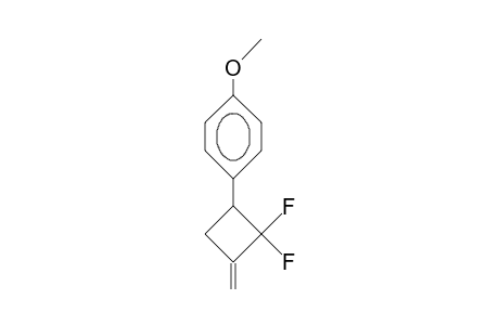 2,2-Difluoro-3-(4-methoxy-phenyl)-1-methylene-cyclobutane