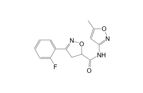 5-isoxazolecarboxamide, 3-(2-fluorophenyl)-4,5-dihydro-N-(5-methyl-3-isoxazolyl)-