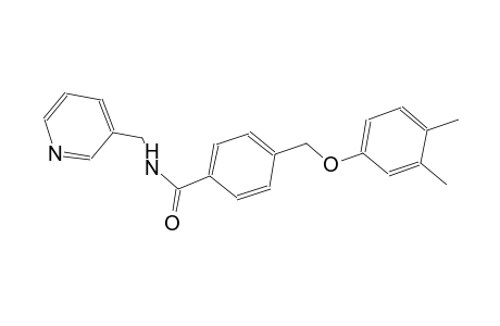 4-[(3,4-dimethylphenoxy)methyl]-N-(3-pyridinylmethyl)benzamide