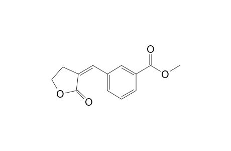 3-[(Z)-(2-ketotetrahydrofuran-3-ylidene)methyl]benzoic acid methyl ester