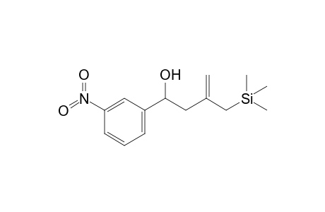 1-(3-nitrophenyl)-3-(trimethylsilylmethyl)but-3-en-1-ol