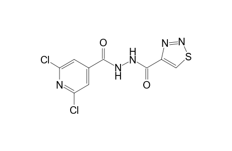 1-(2,6-dichloroisonicotinoyl)-2-[(1,2,3-thiadiazol-4-yl)carbonyl]hydrazine