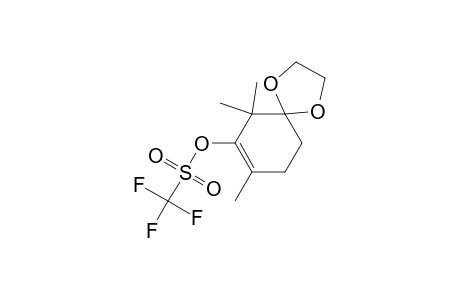 5,5-(Ethylenedioxy)-2,6,6-trimethyl-1-cyclohexenyl Trifluoromethanesulfonate